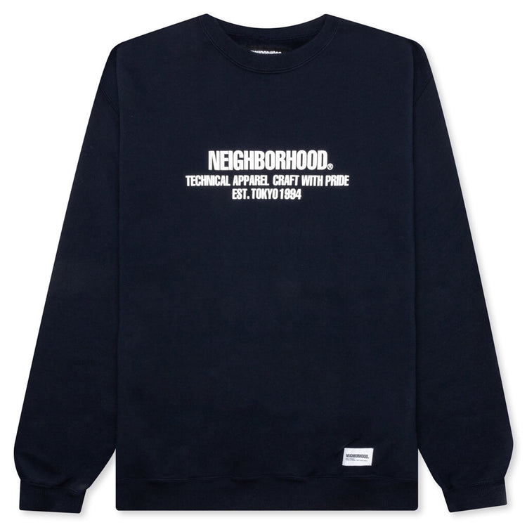 Classic Sweatshirt L/S - Navy – Feature