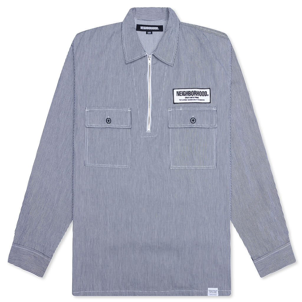L 新品 NEIGHBORHOOD INDIGO WORK / C-SHIRT Classic-Work-L-S-Pullover-