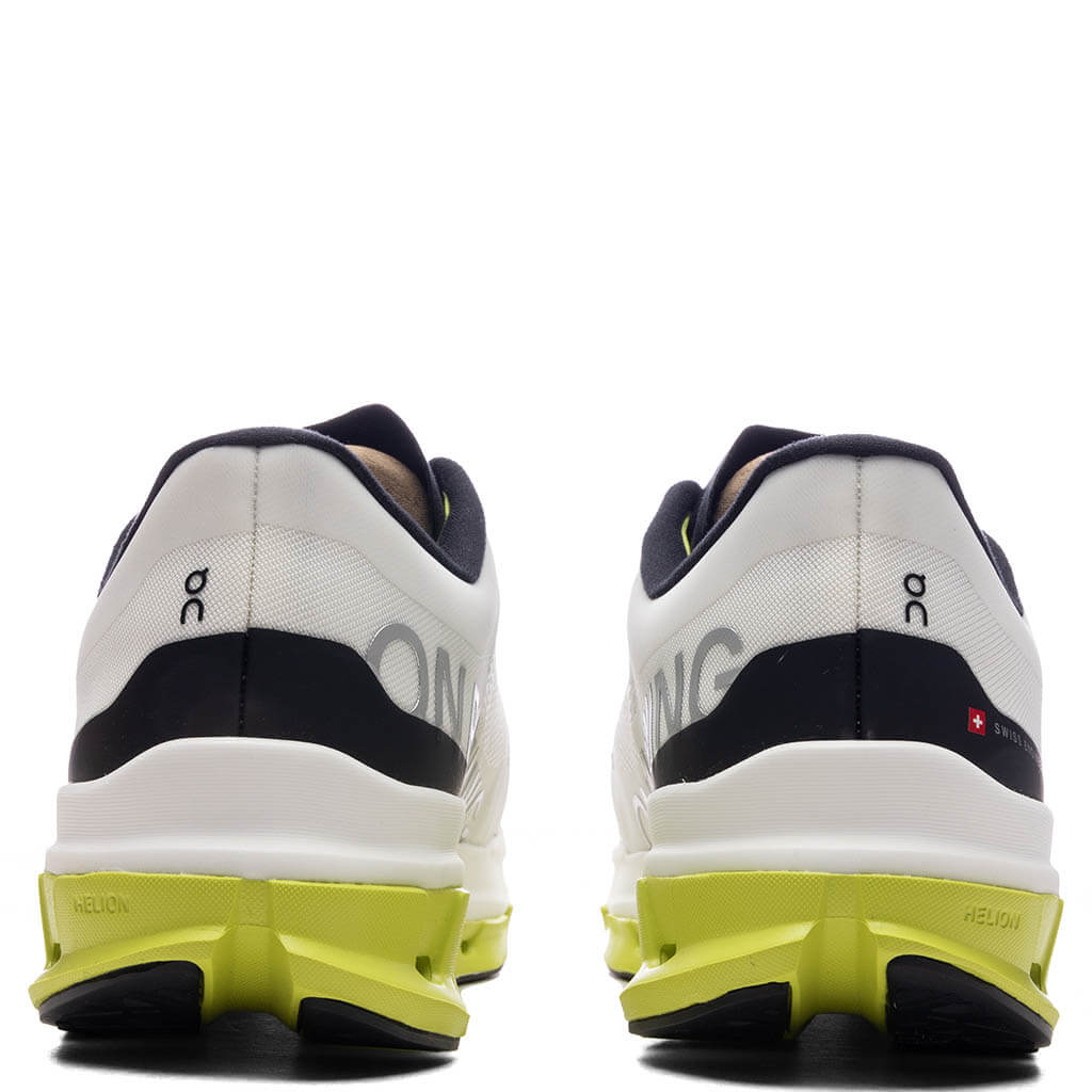 On Cloudflow 5 ホワイト/ライム 8.5 Cloudflow 5 - White/Lime – Feature