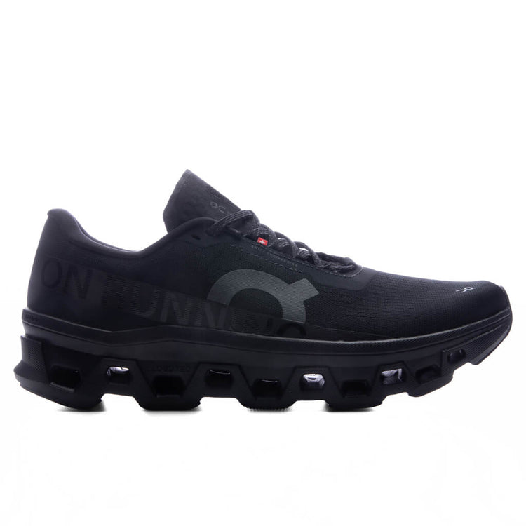 black on cloud monsters On Cloudmonster 1 Men Black/Black / 12