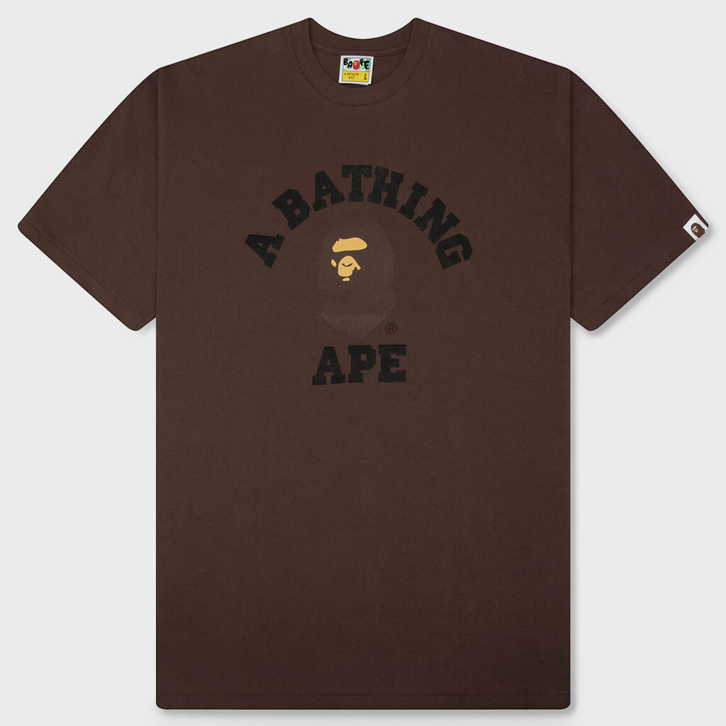 College Tee - Brown