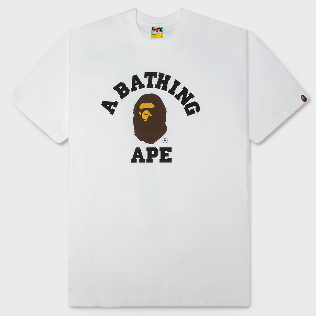 College Tee - White