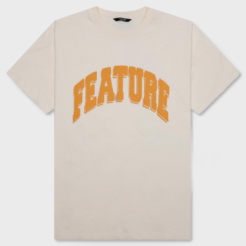 Collegiate Arch Tee - Cannoli Cream