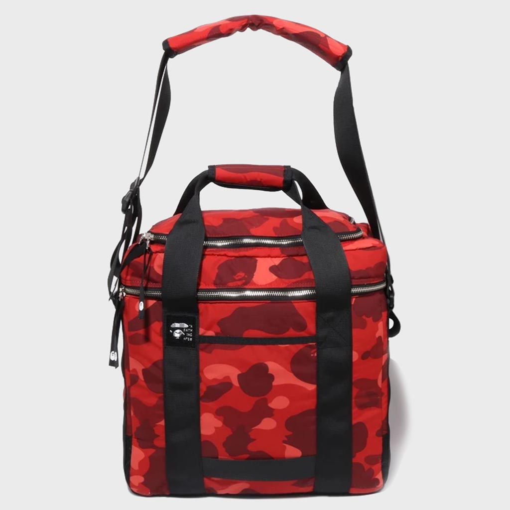 Color Camo Records Bag - Red