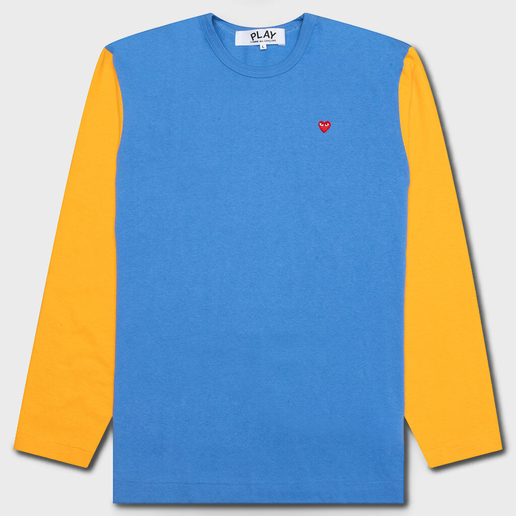 Bi-Color T-Shirt - Blue/Yellow