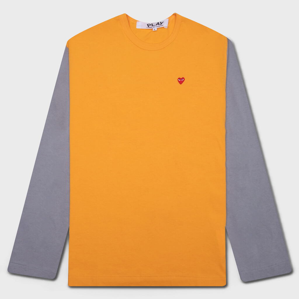 Bi-Color T-Shirt - Yellow/Grey