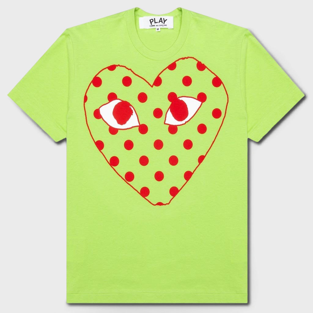 Pastelle Women's Polka Dot Logo T-Shirt - Green