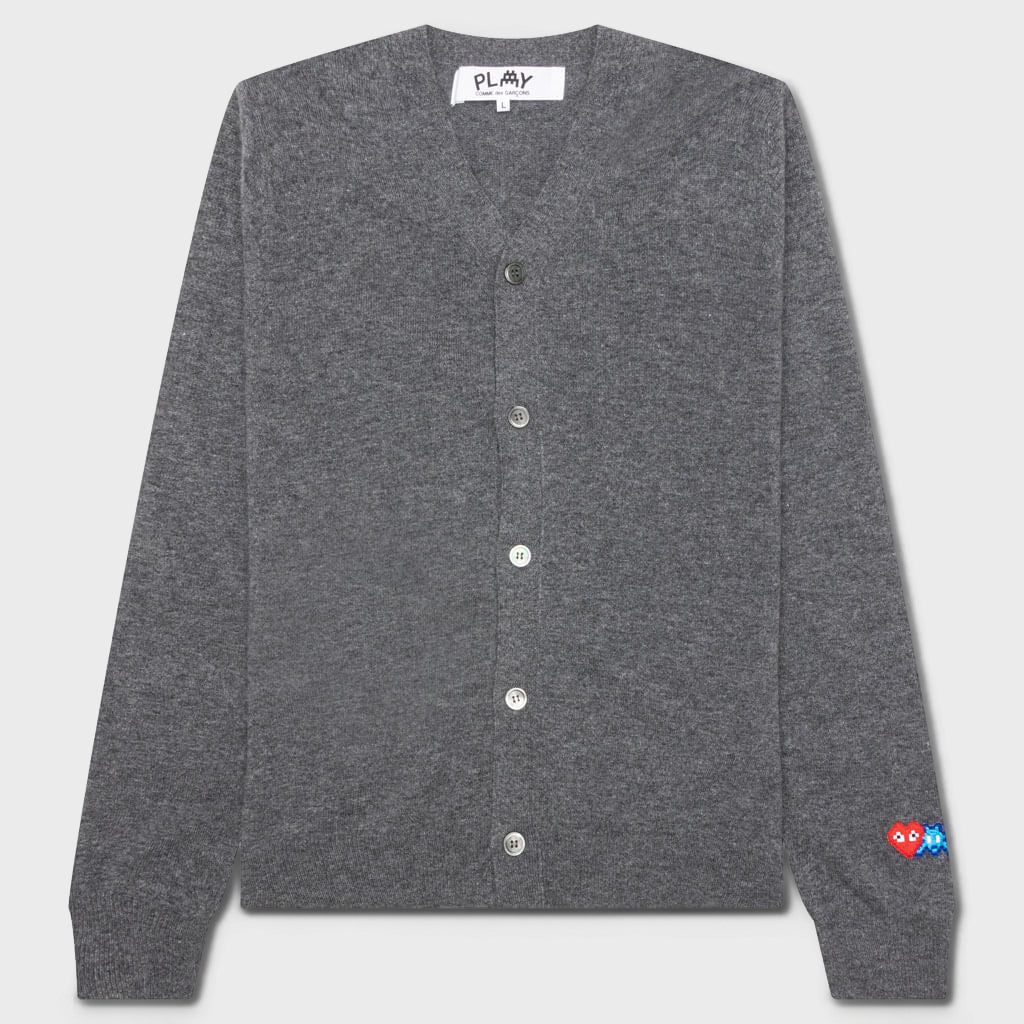 Button Cardigan - Grey