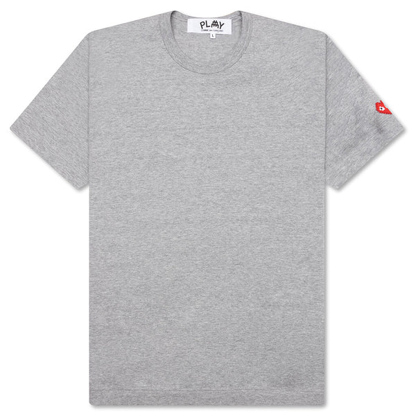 Comme des Garcons PLAY x the Artist Invader S/S Tee - Grey