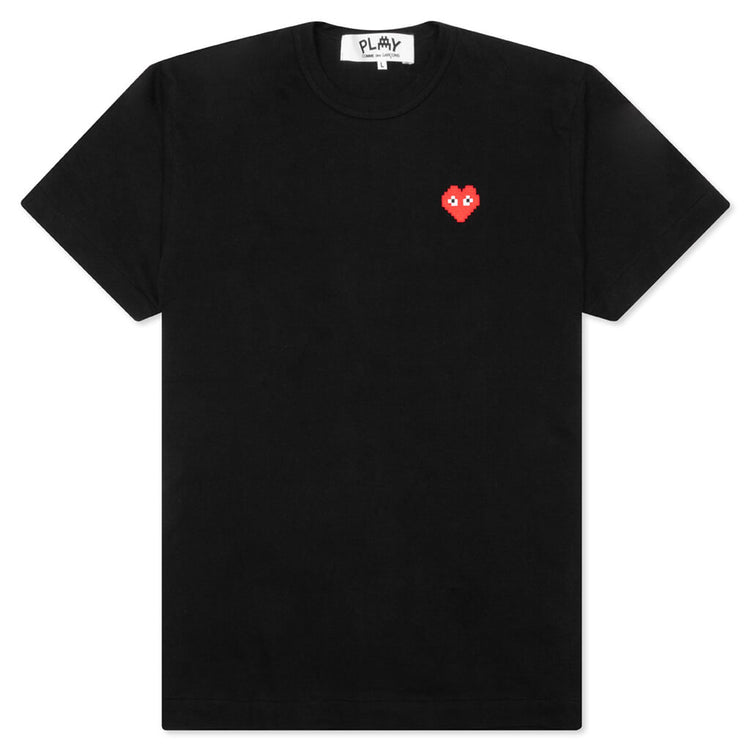 Comme des Garcons PLAY x the Artist Invader T-Shirt - Black – Feature