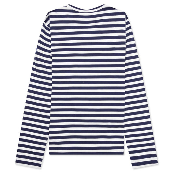 Comme des Garcons PLAY x the Artist Invader Women's Striped L/S