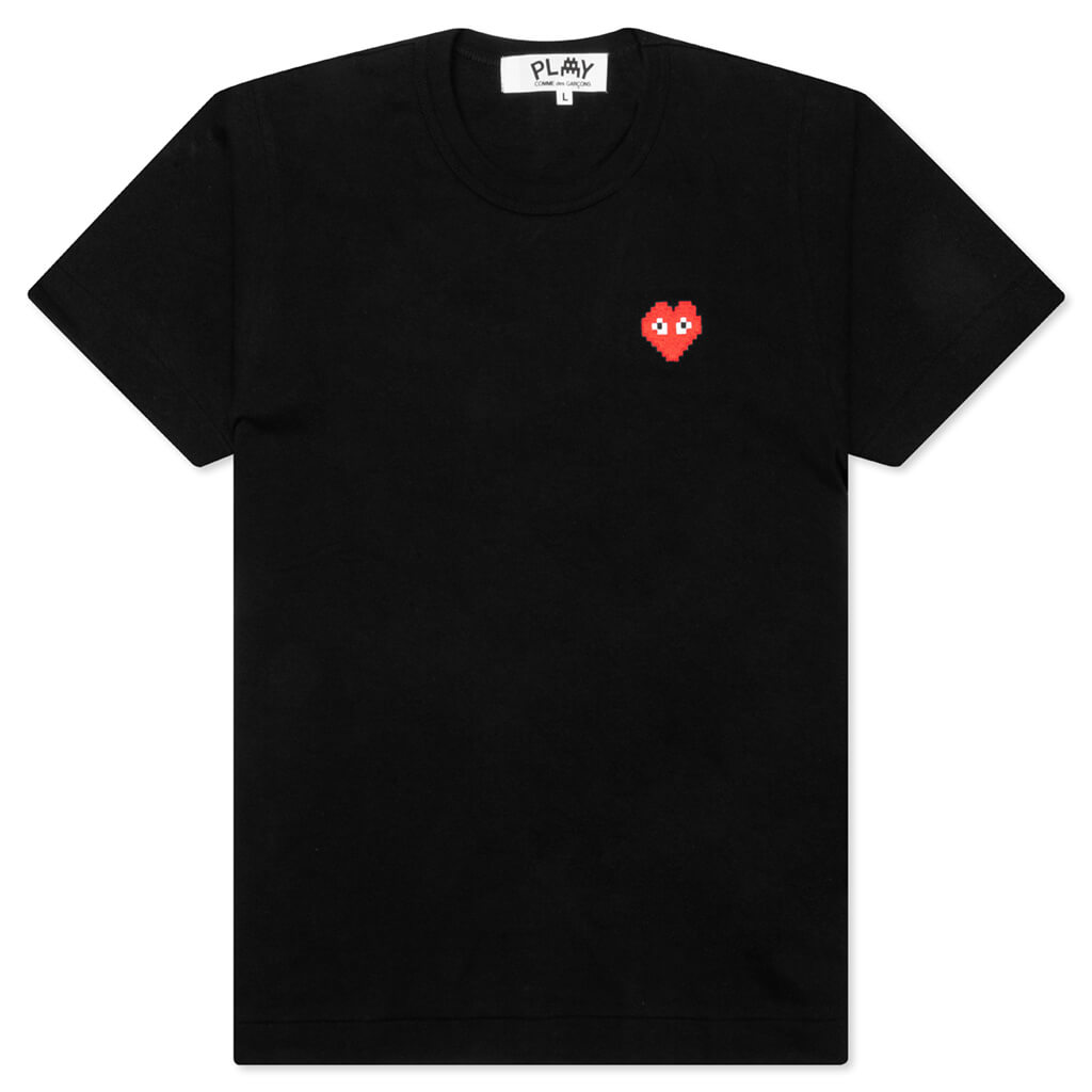 Comme des Garcons PLAY x the Artist Invader Women's T-Shirt - Black ...