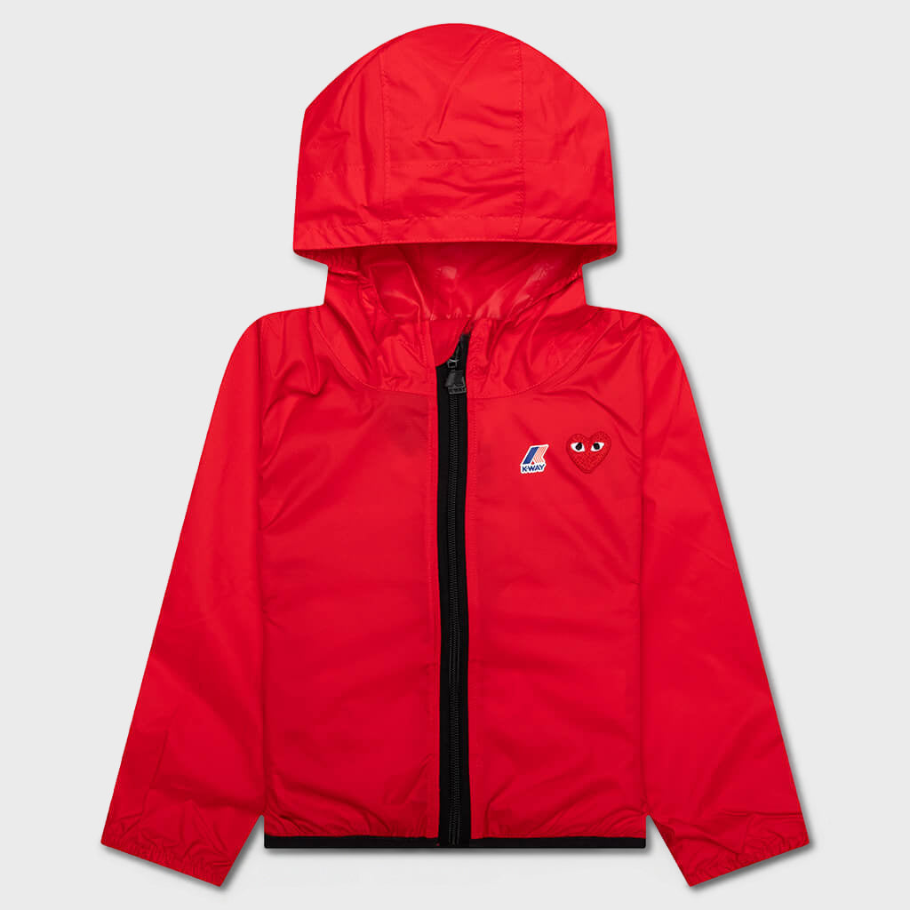 Kids Full Zip Jacket - Red