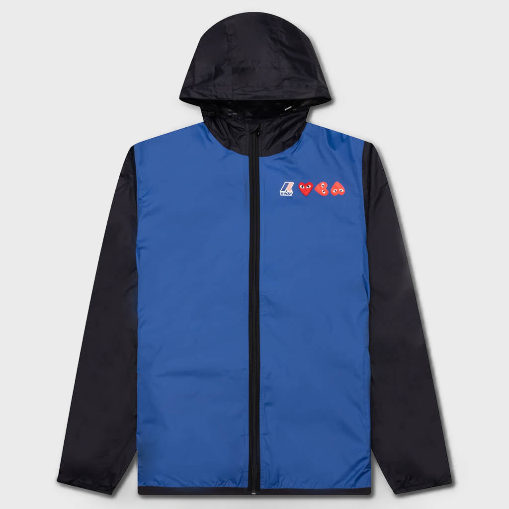 Logos Full Zip Jacket - Blue/Black