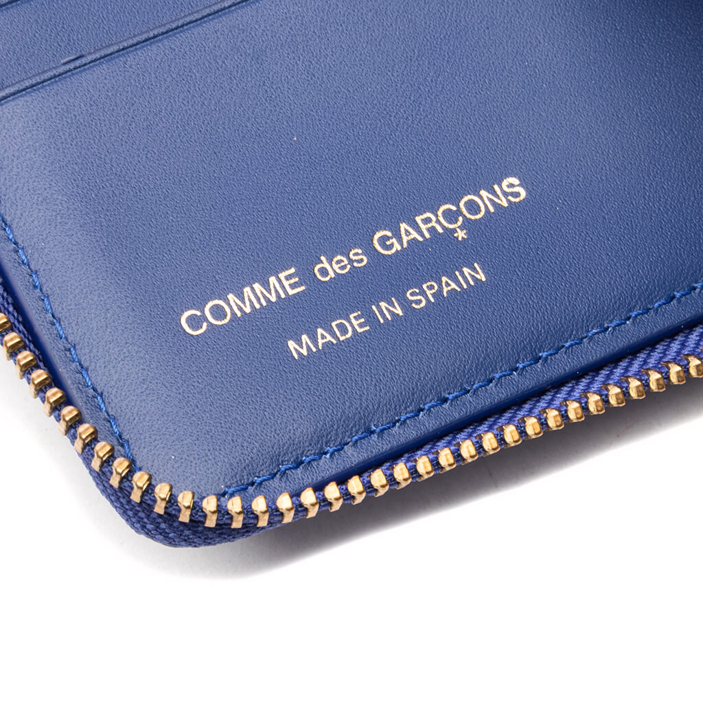 Comme des Garcons Polka Dots Wallet - Navy – Feature