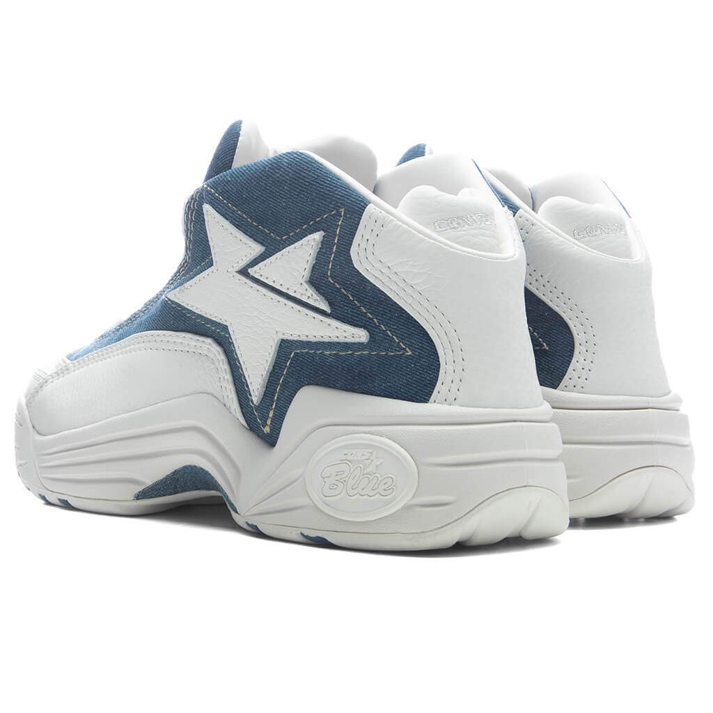 Cons Mid 'Kentucky Denim' - Federal Blue/Vintage White – Feature