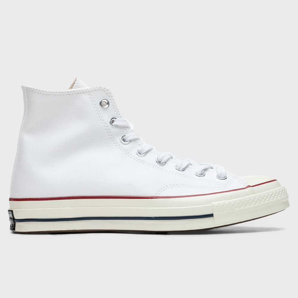 Chuck '70 Hi - White/Garnet/Egret