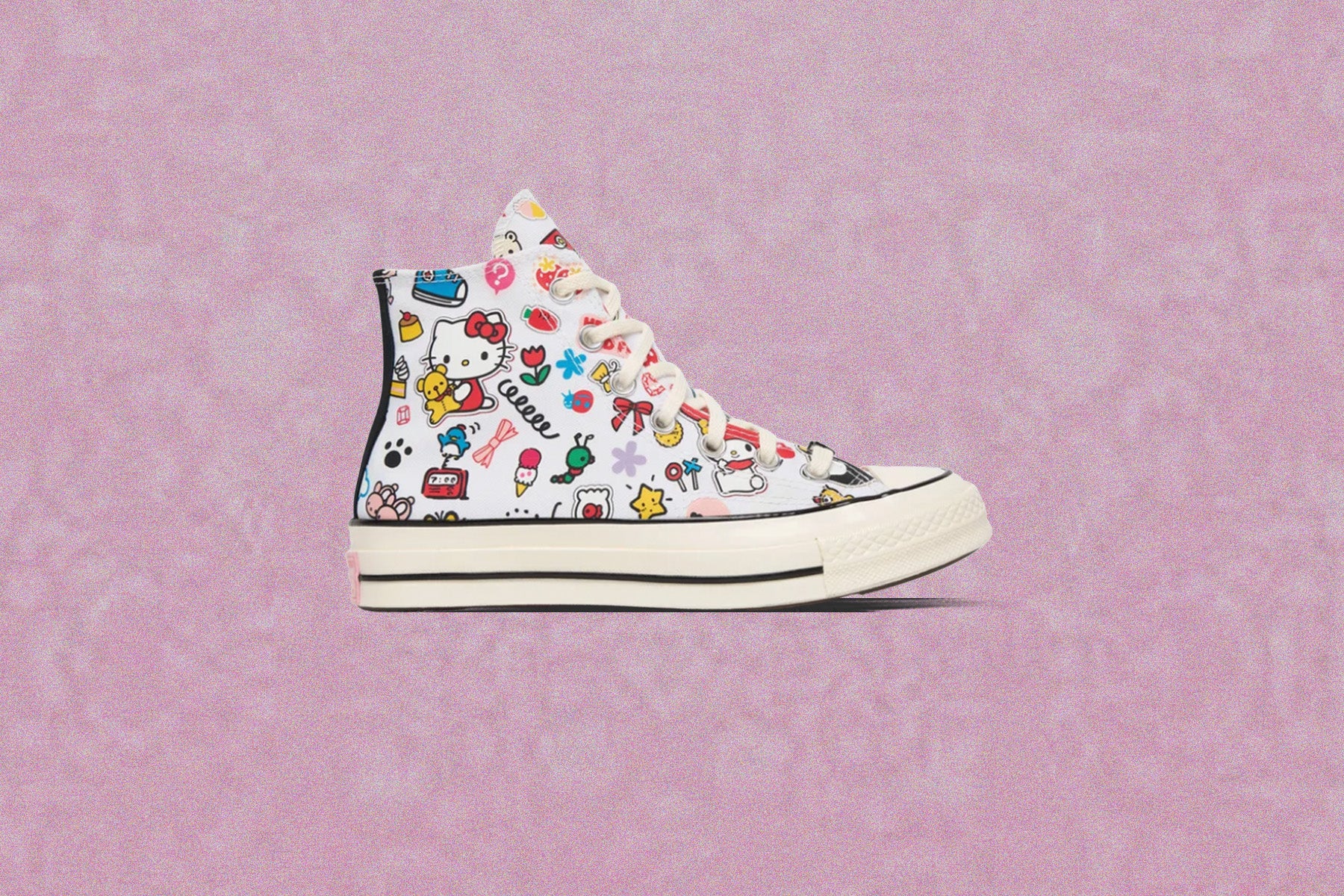 キティーちゃん Converse x Hello Kitty Chuck 70 Hi - White/Pink/Green – Feature