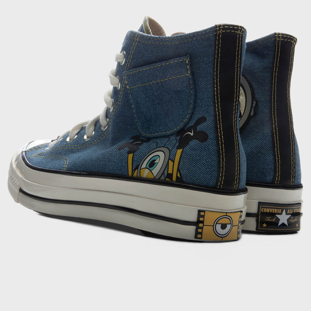 Converse x Minions Chuck 70 Hi - Blue/Egret/Black – Feature