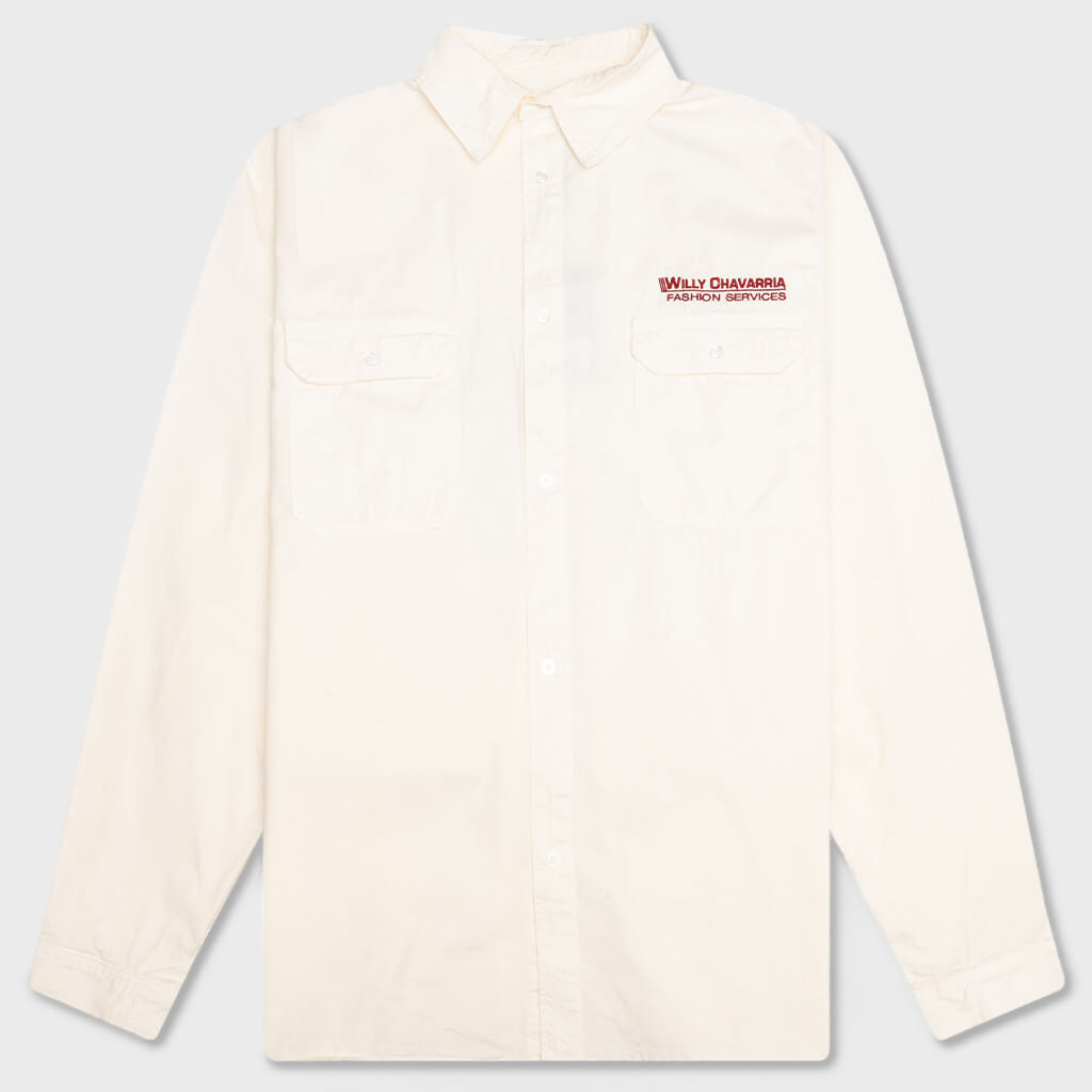 Corcoran L/S Shirt - White