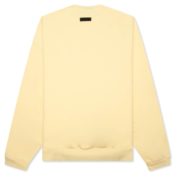 Light discount yellow crewneck