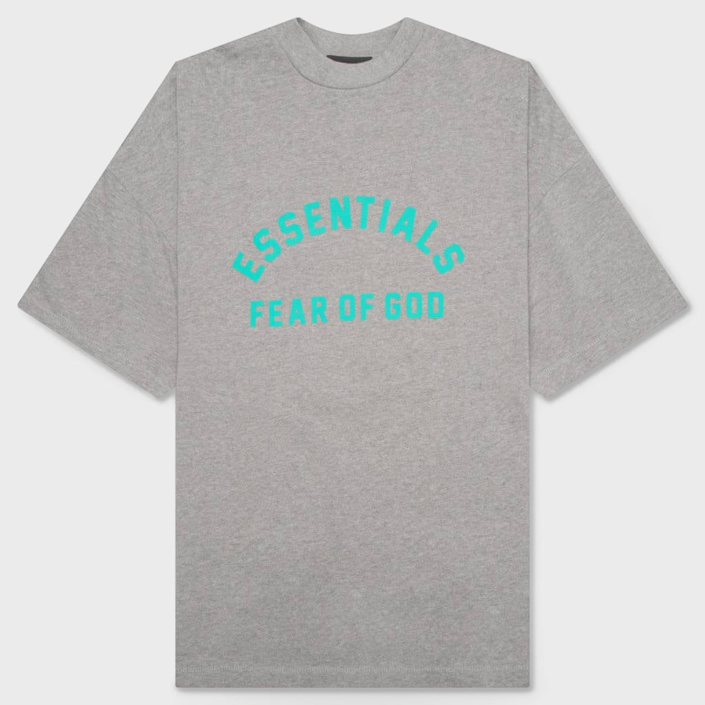 Heavy Jersey S/S Tee - Dark Heather Oatmeal
