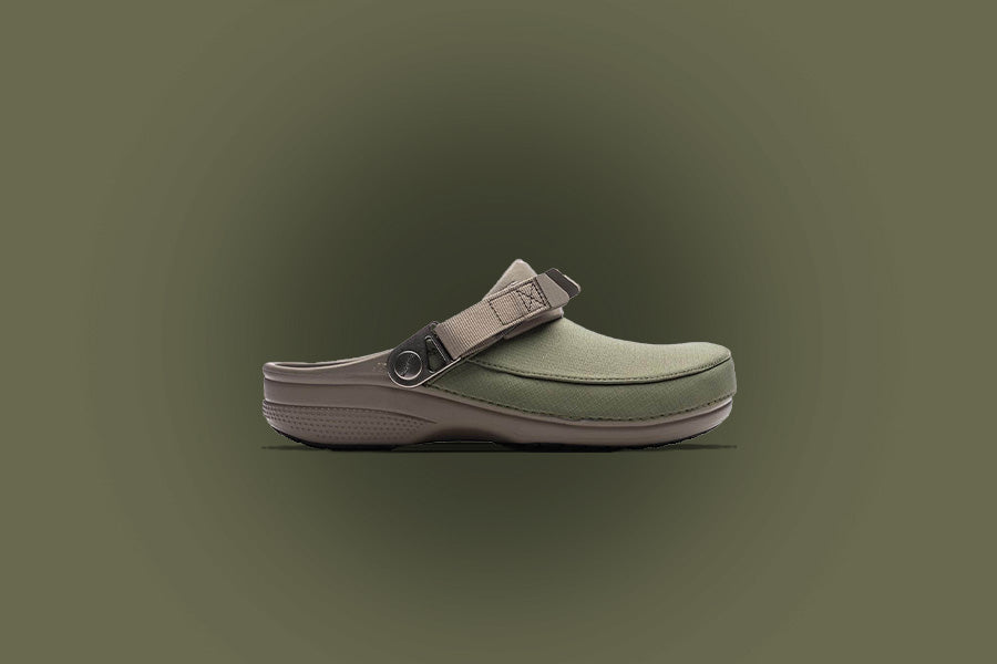 Crocs x Museum of Peace and Quiet Classic Clog - Khaki – Feature