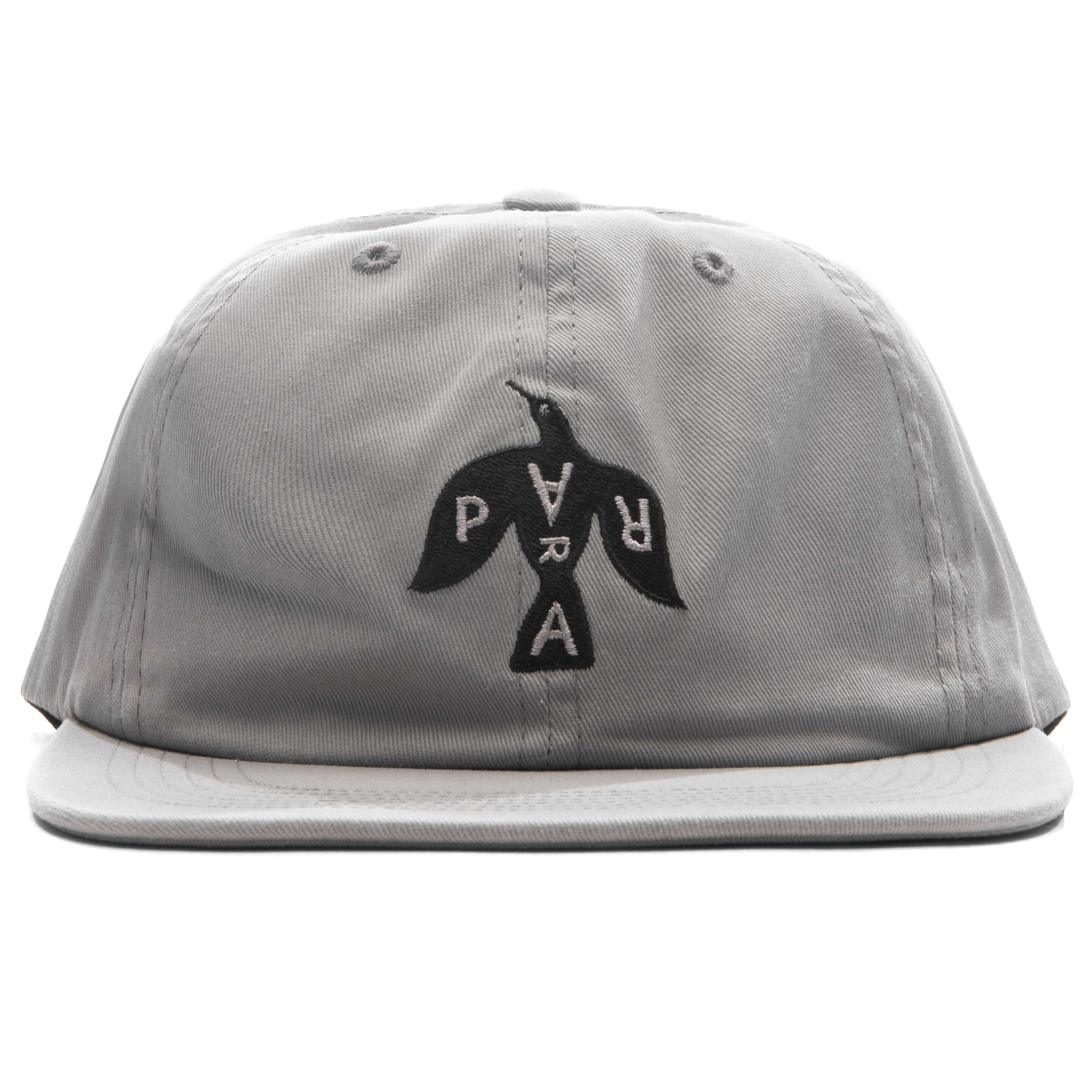 Crow Logo 6 Panel Hat - Grey – Feature