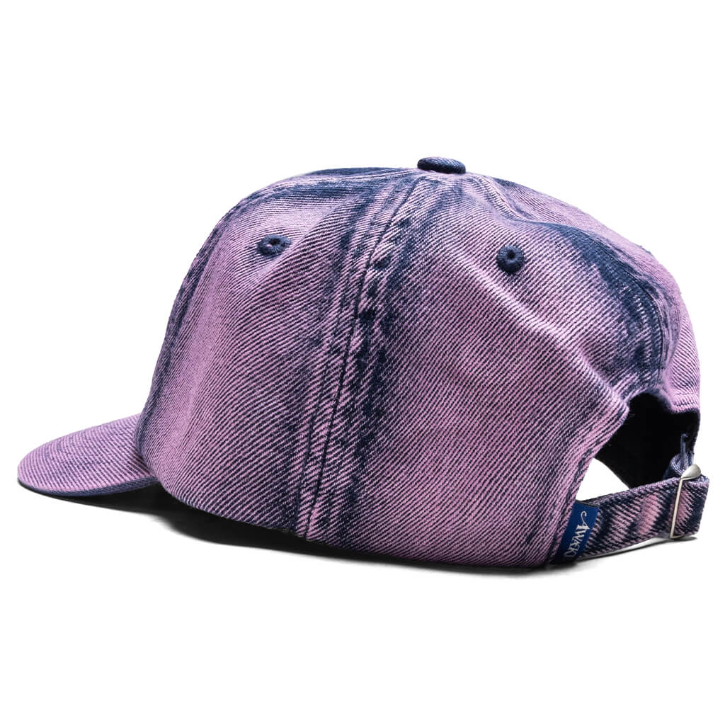 Crown Logo Denim Hat - Pink – Feature