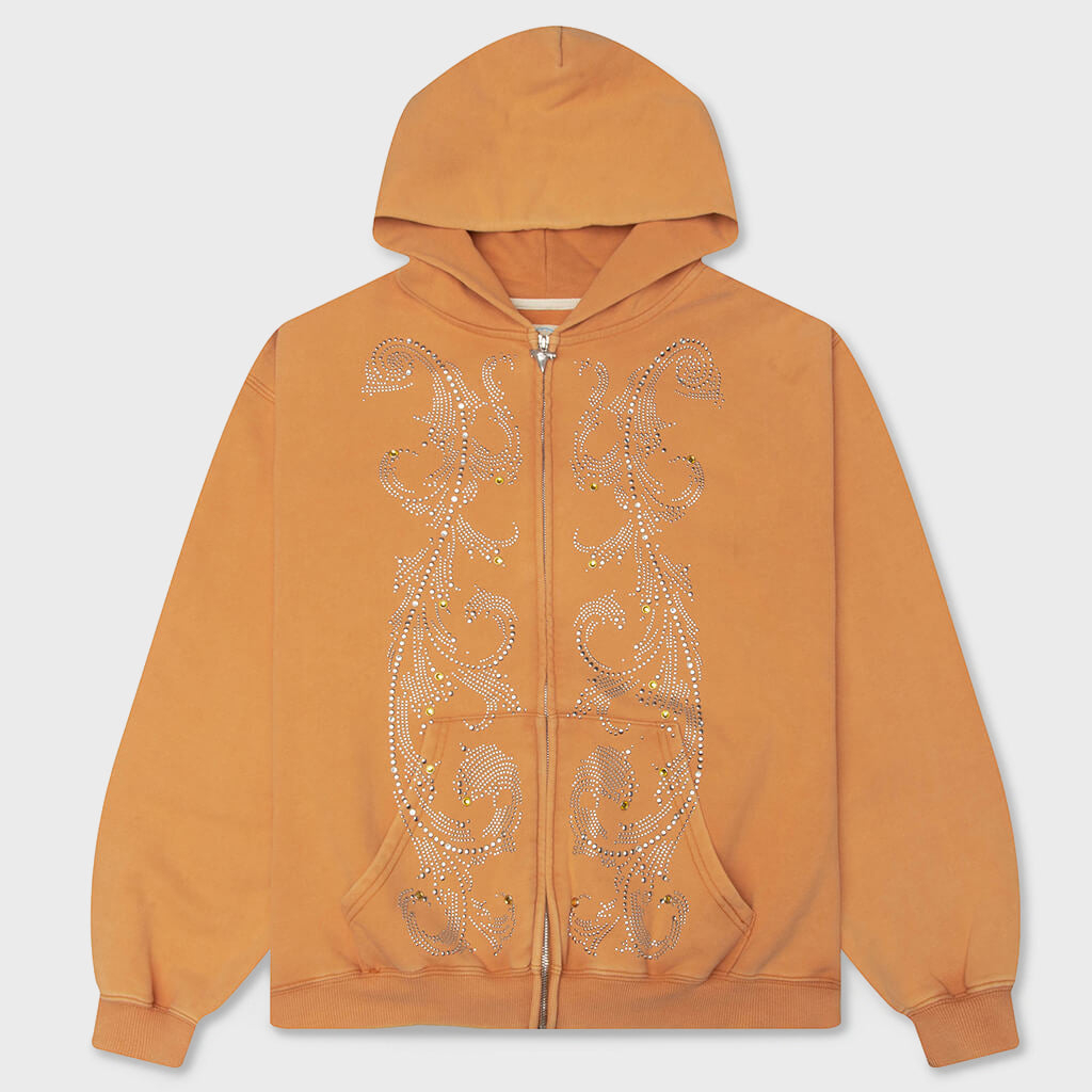 Crystal Hoodie - Washed Brown