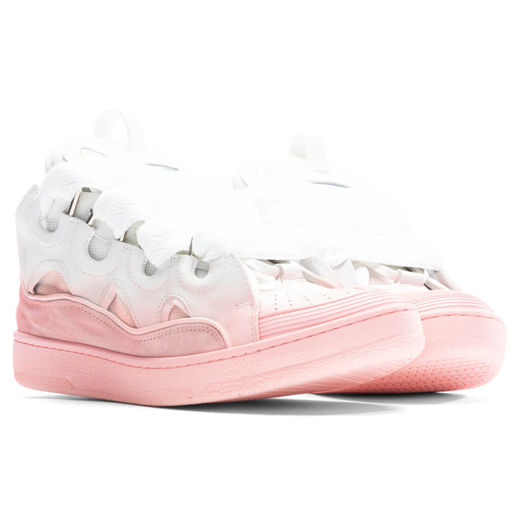 Curb Sneakers - Pink/White – Feature