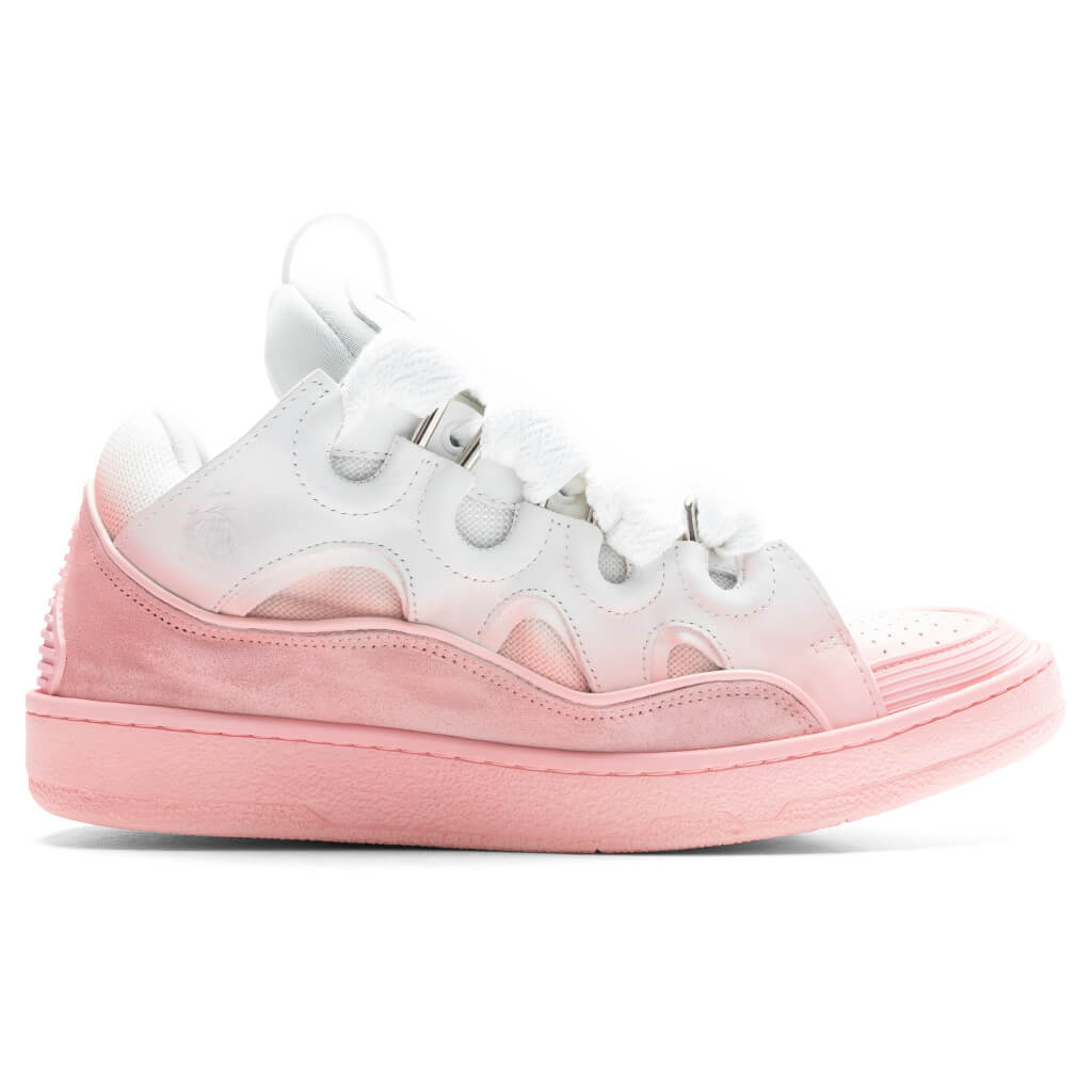 Curb Sneakers - Pink/White – Feature