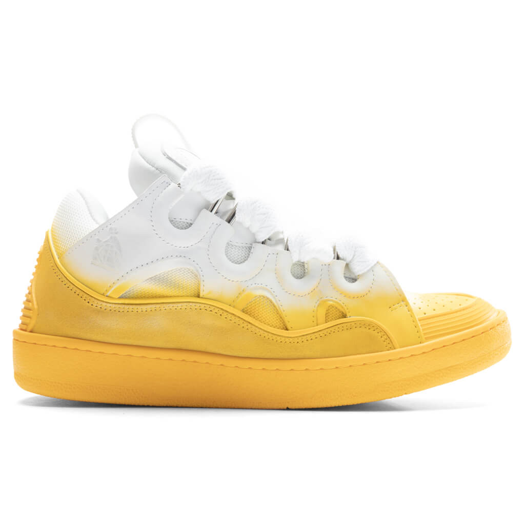 Curb Sneakers - Yellow/White – Feature