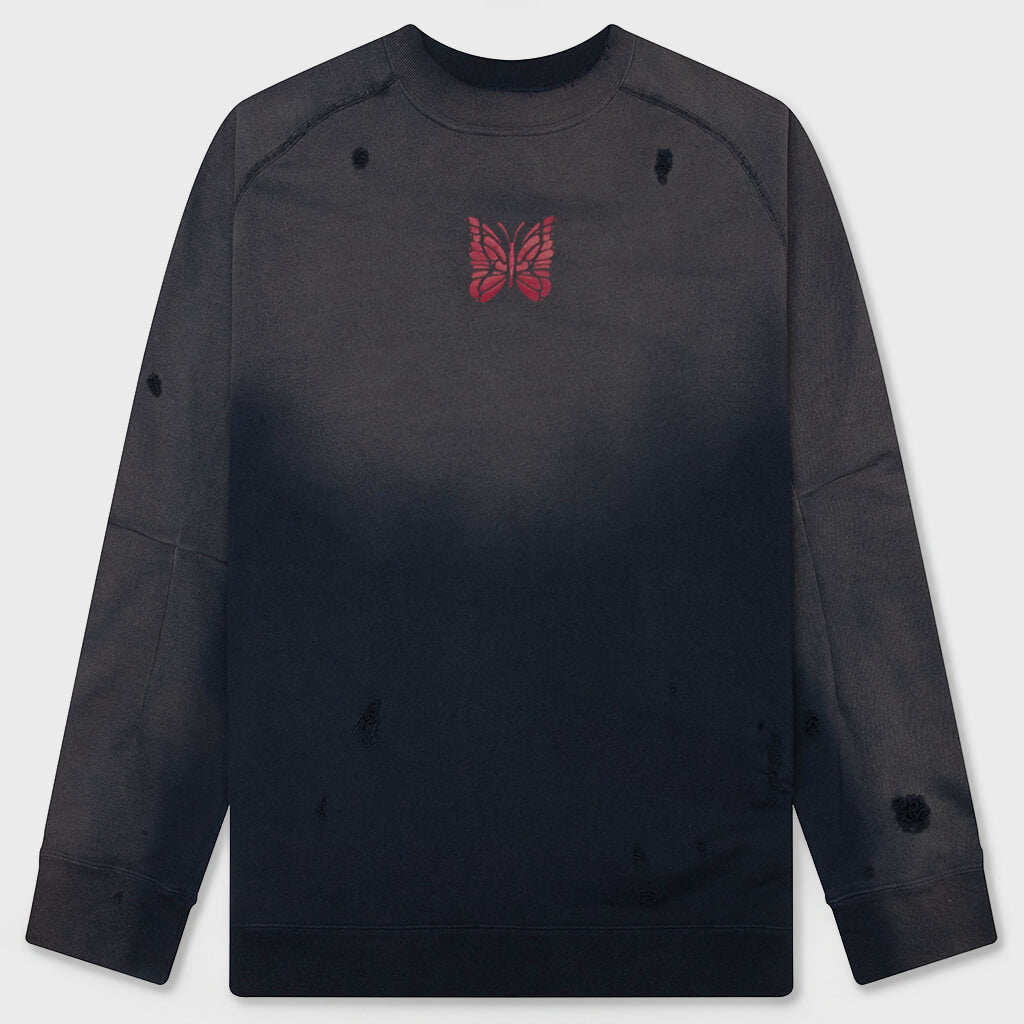 Deconstructed Sweatshirt - Navy