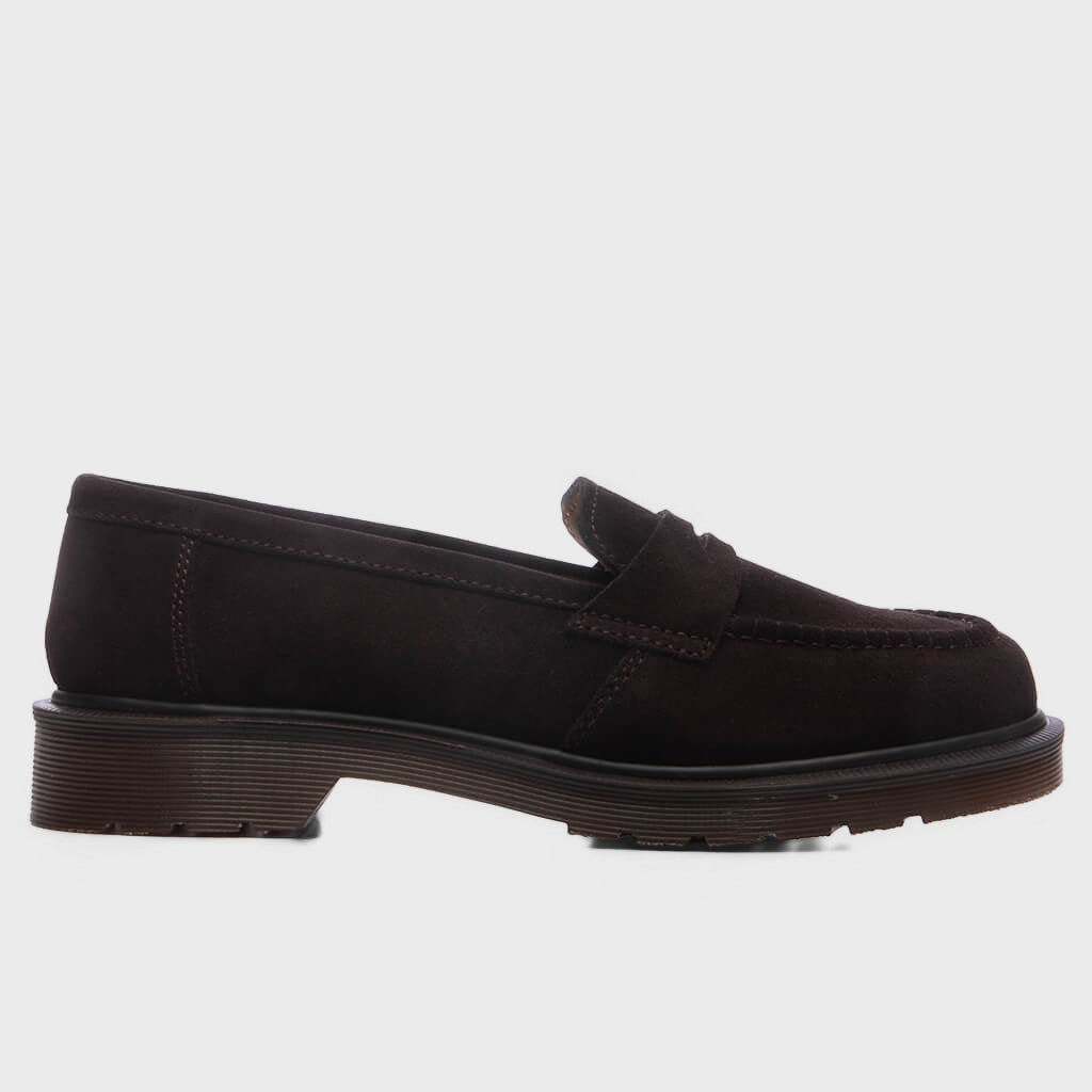 Delapre Penny Loafer - Brindle Brown