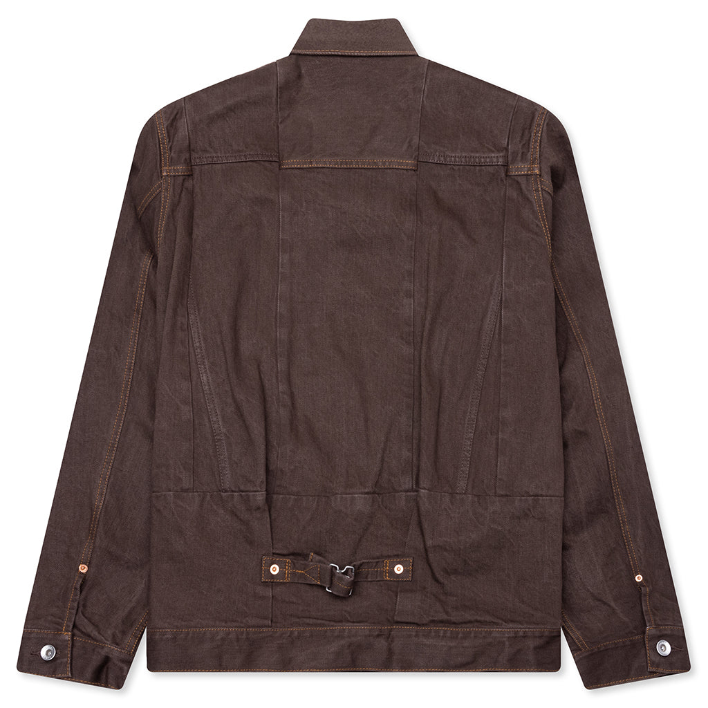 Denim Jacket - Brown – Feature