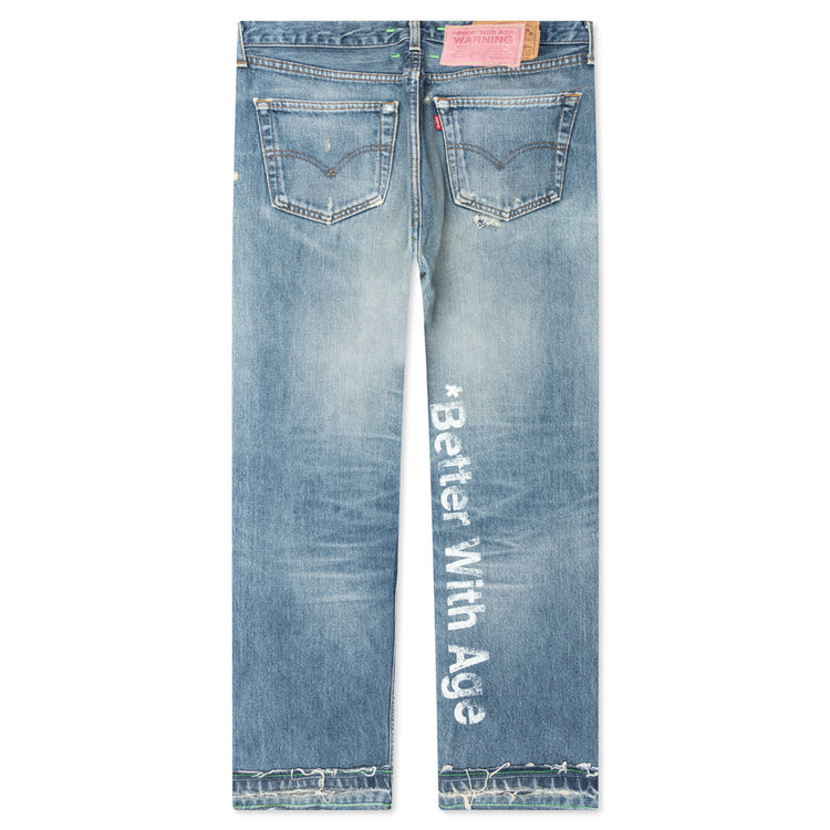 Denim Repair Pants - Indigo – Feature