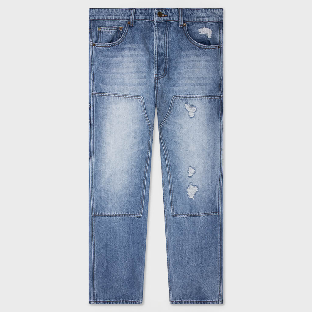 Louis Work Pant - Vintage Blue