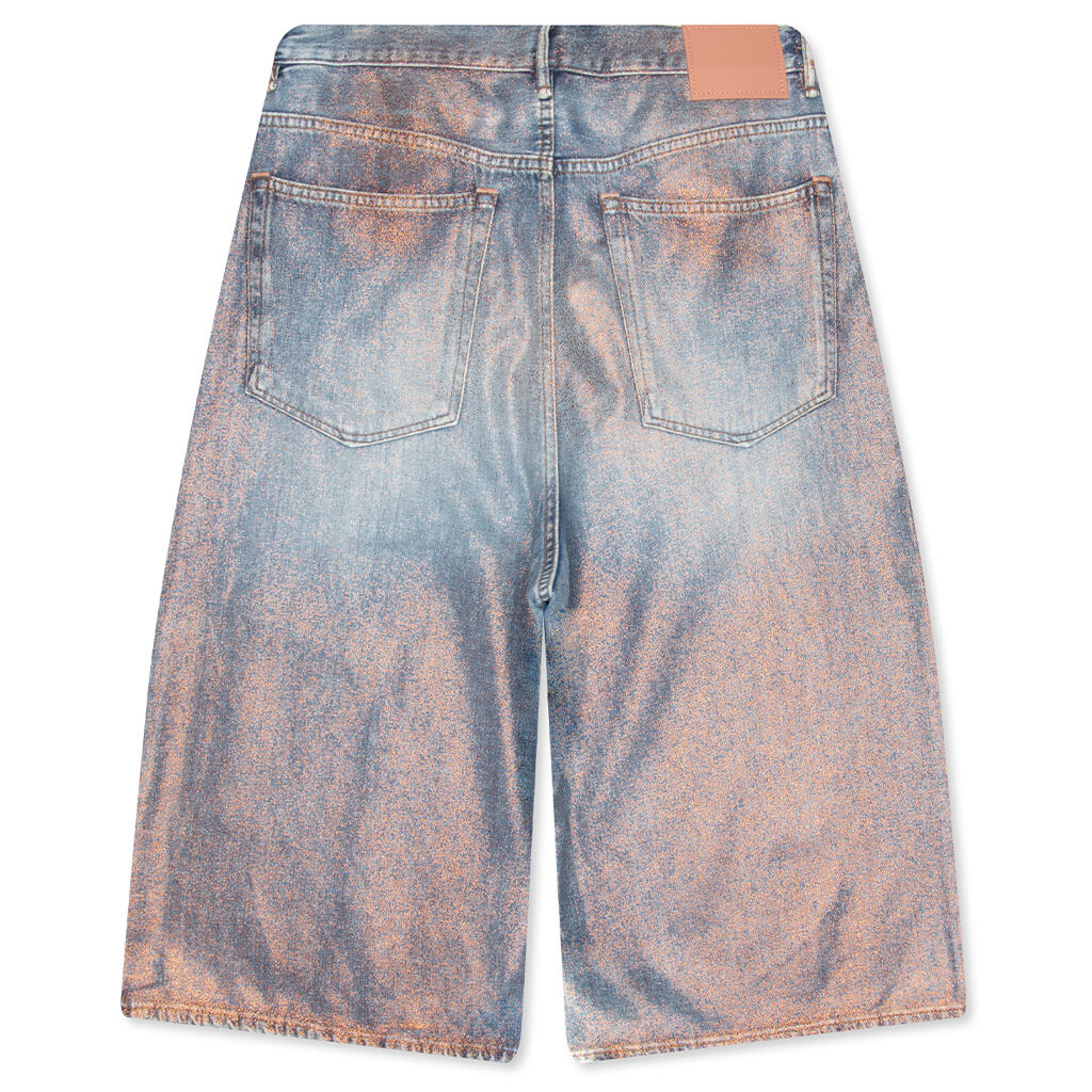 Denim Shorts - Rose Copper/Light Blue – Feature