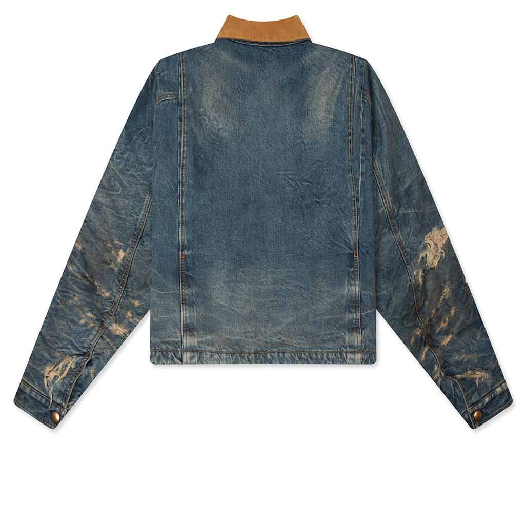 Denim Trappist Trucker - Indigo – Feature