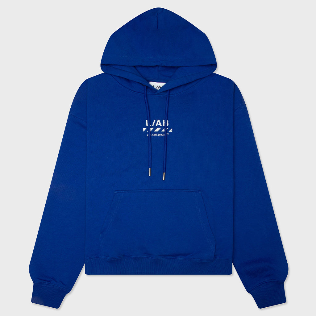 Core Diagonal Hoodie - Cobalt Blue