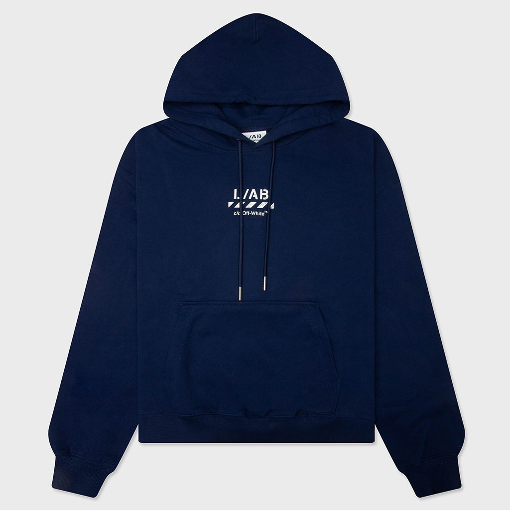 Core Diagonal Hoodie - Marine
