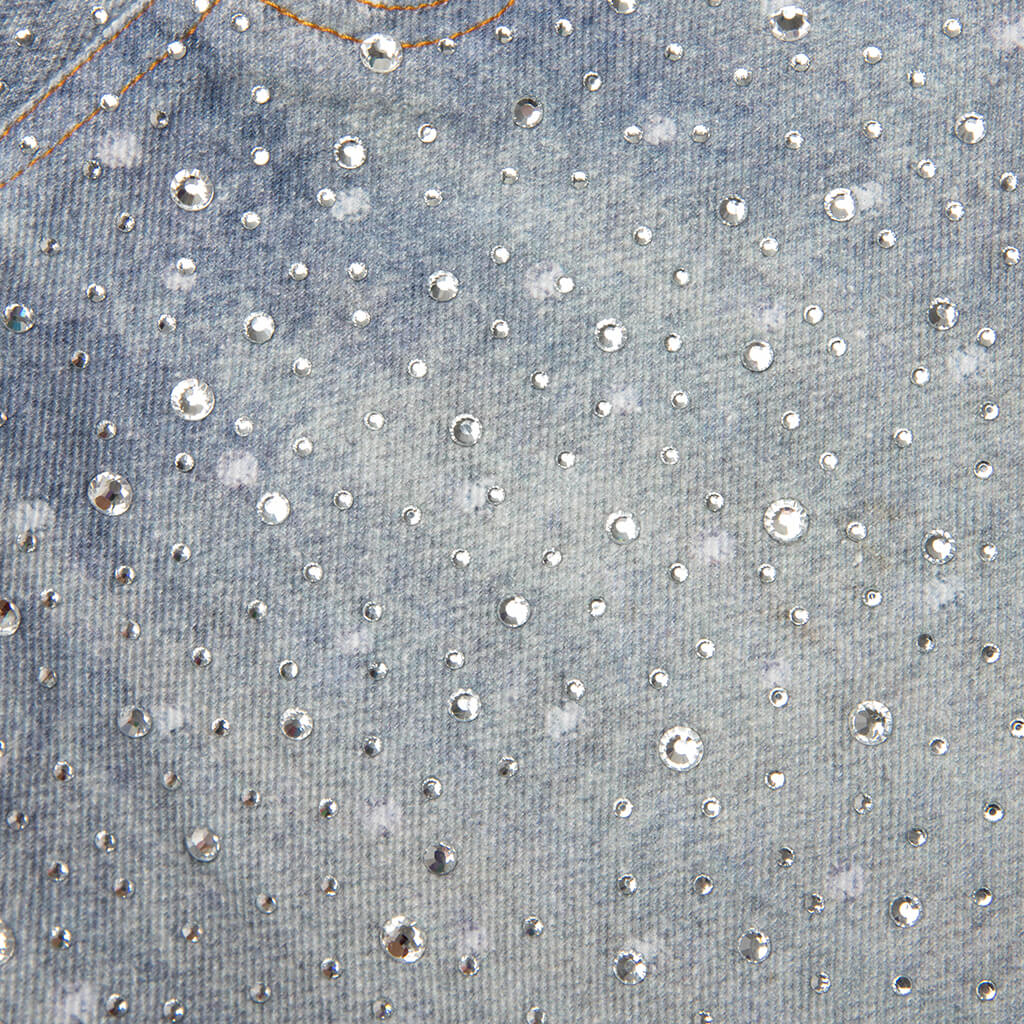 20K Swarovski Diamond Boro Jean - Blue – Feature