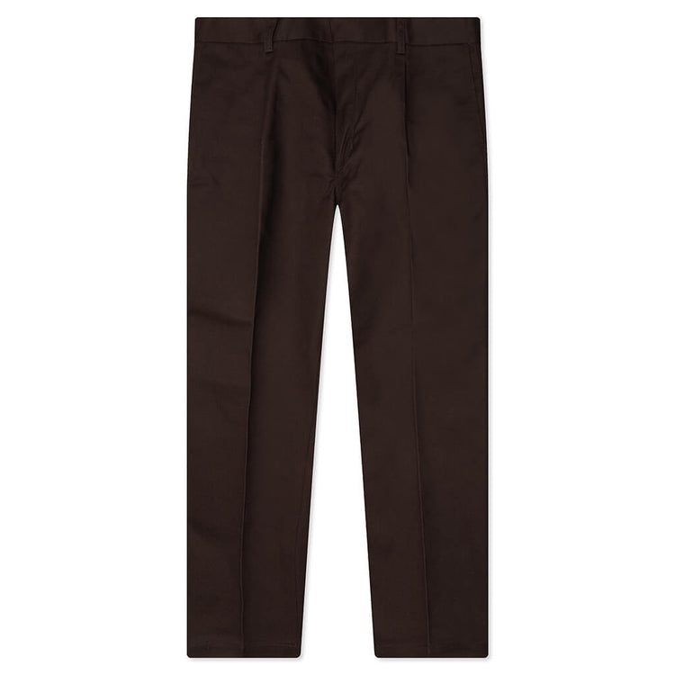 Dickies Pleated Trousers - Brown – Feature