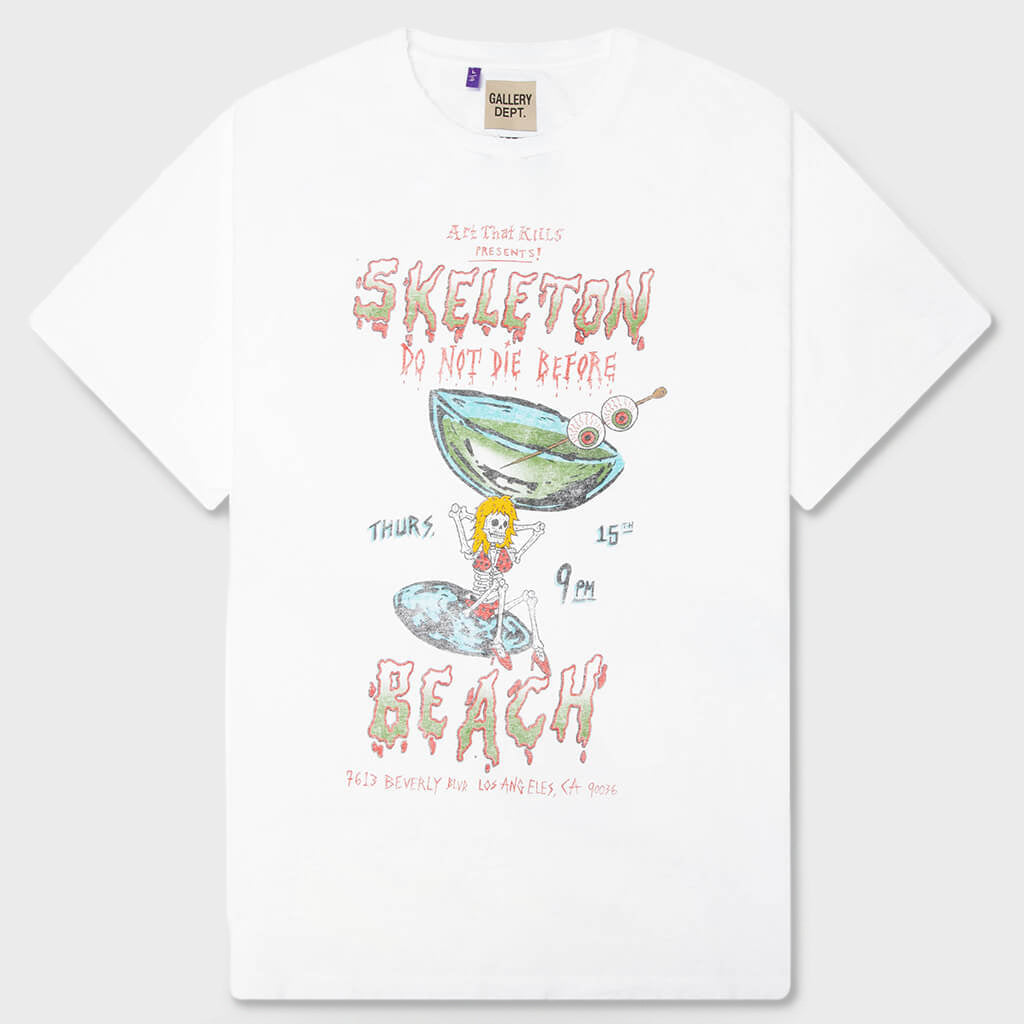 Don't Die Tee - Clean White
