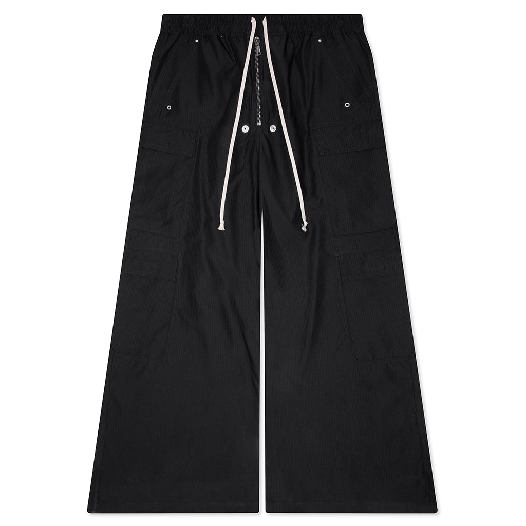 Double Cargo Jumbo Belas Pants - Black – Feature
