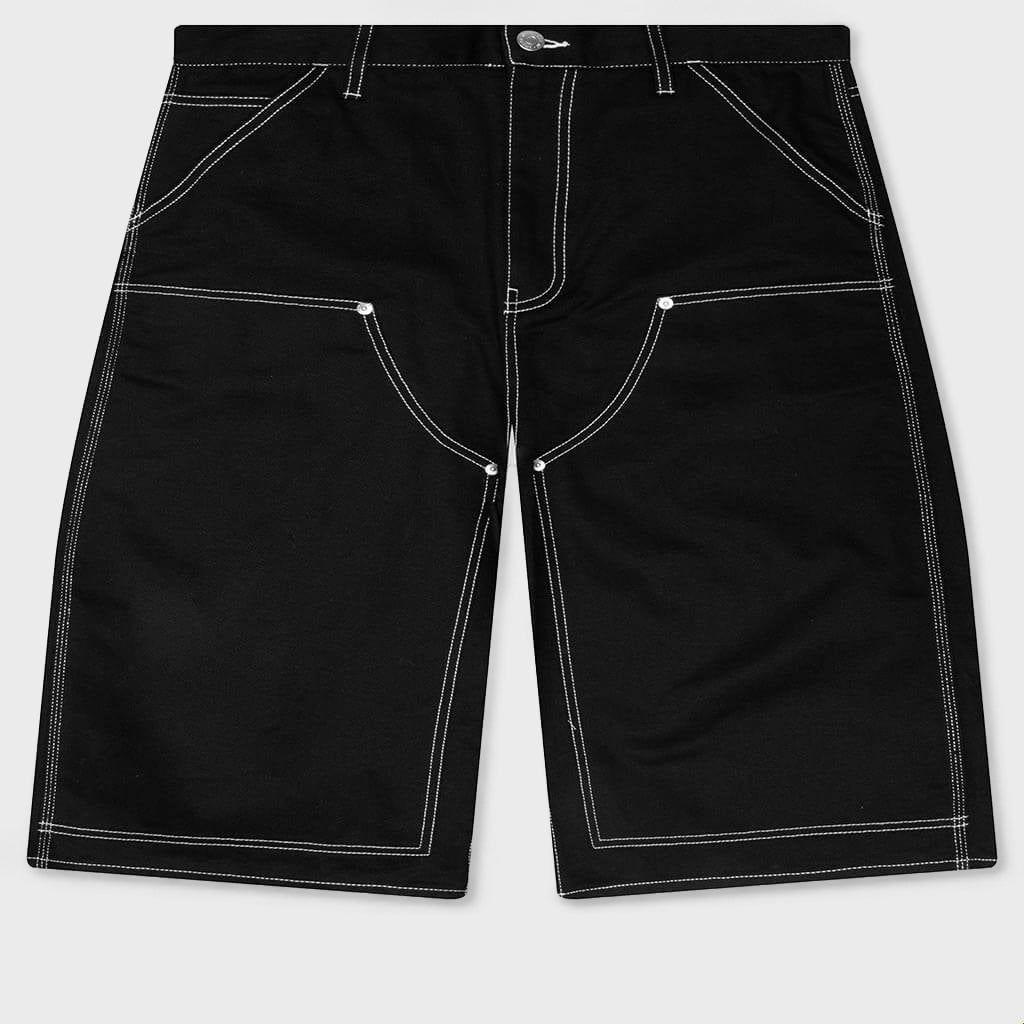 Double Knee Jort - Black – Feature
