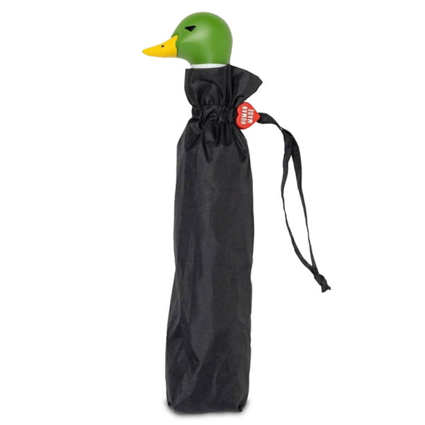 Duck Compact Umbrella - Black – Feature