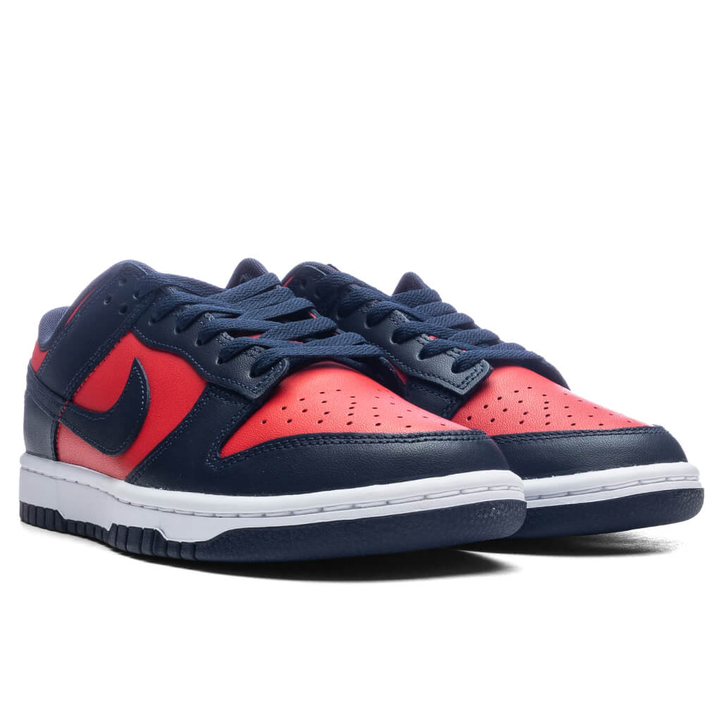 dunk low retro university red