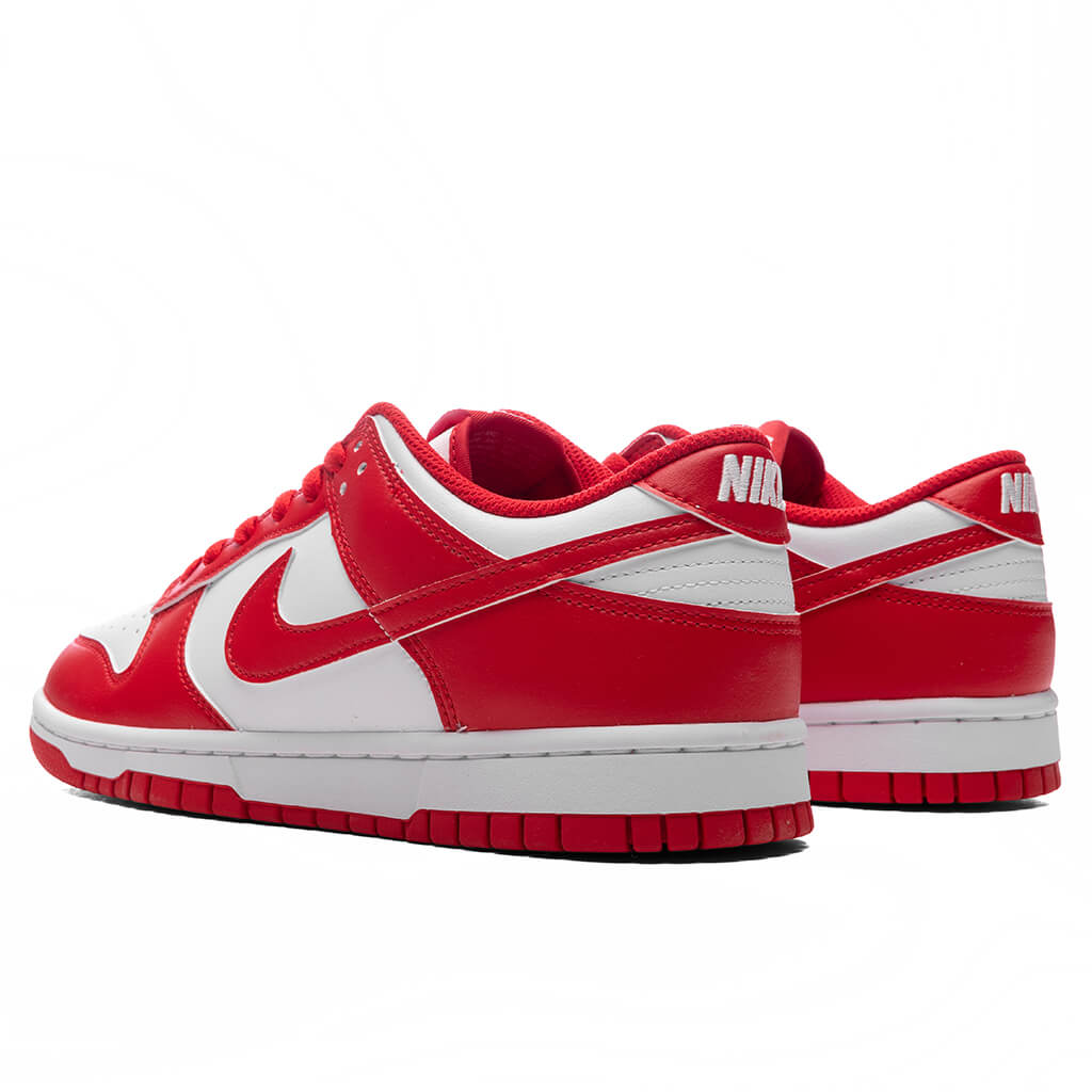 Dunk Low Retro - White/University Red – Feature